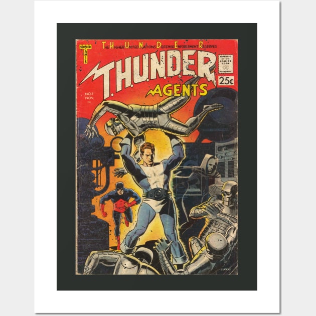 THUNDER Agents Wall Art by ThirteenthFloor